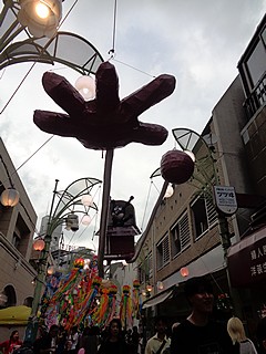 阿佐谷七夕飾り・ばいきんまん